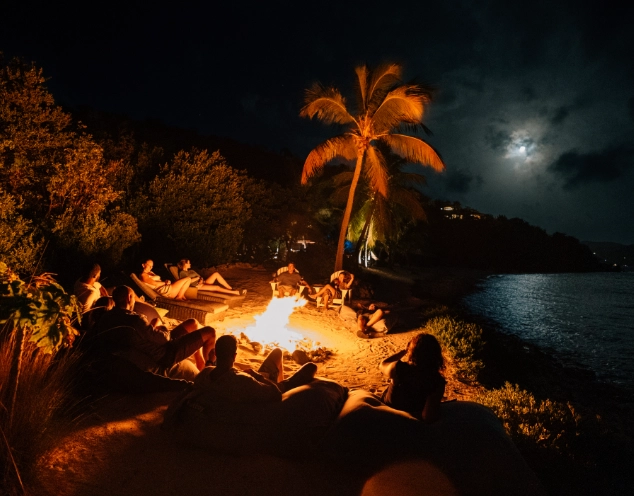 Beach Bonfire